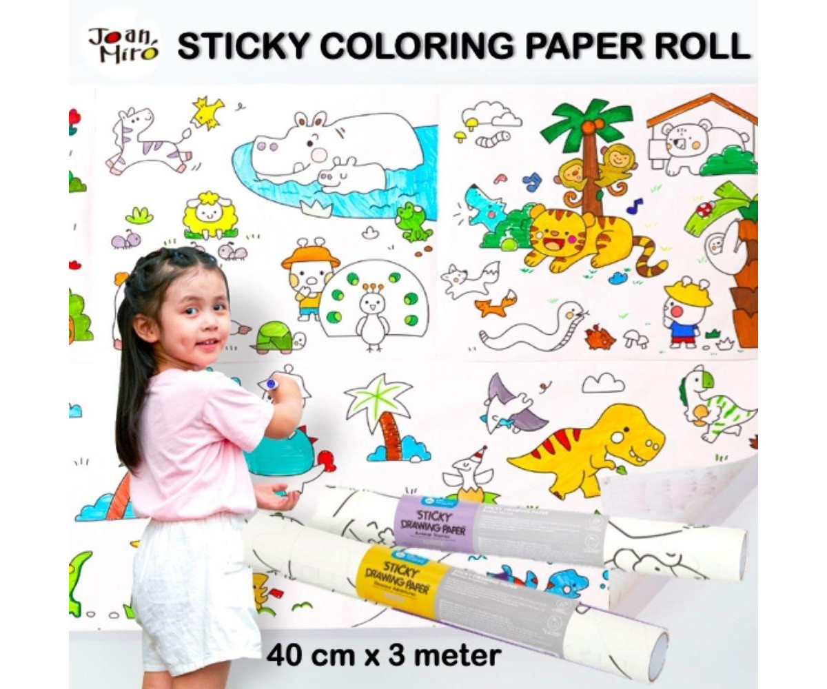 Rotolo Carta Adesiva Poster Dinosaur Adventures