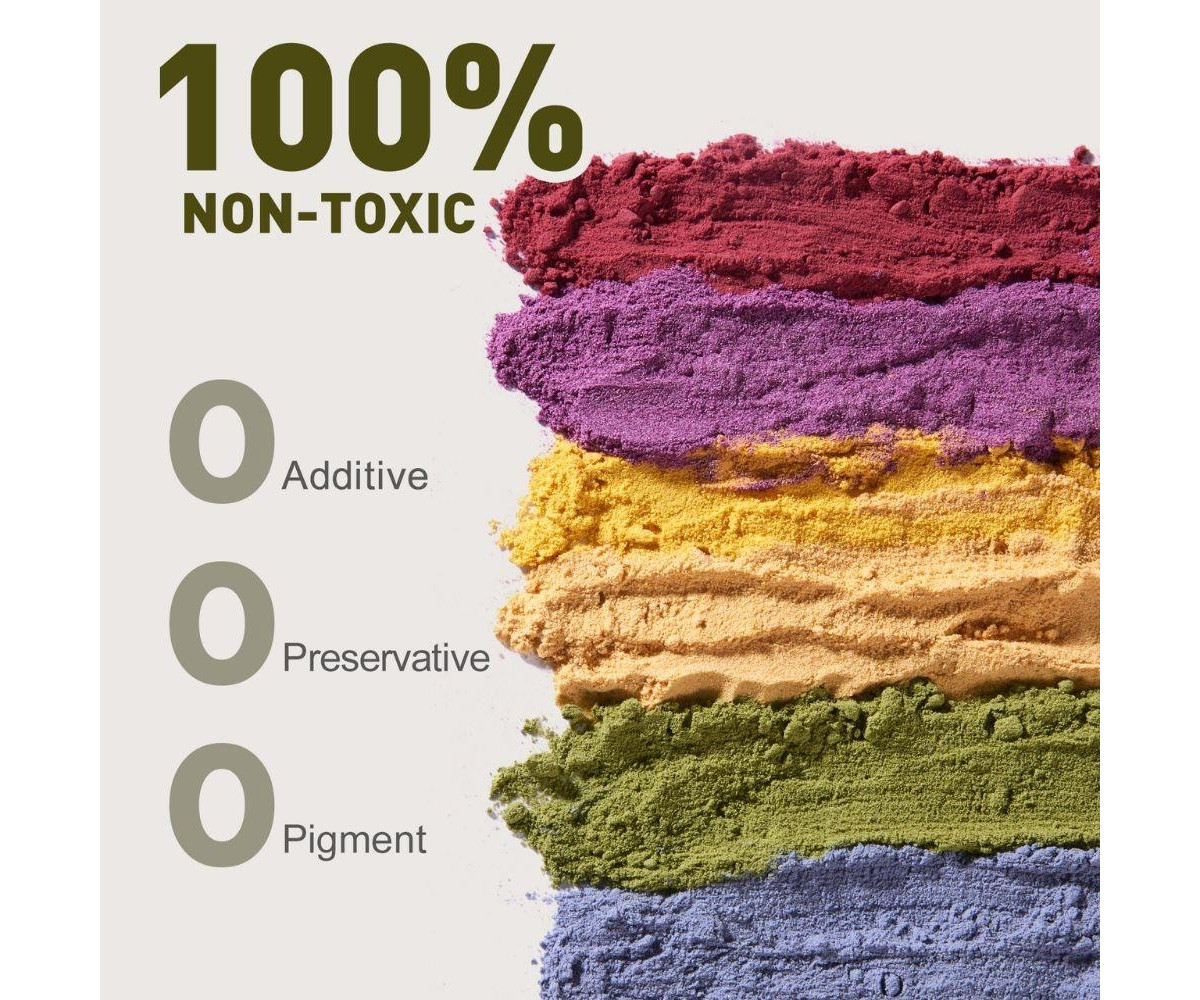 Peinture Végétale Naturelle en Poudre 6 Couleurs