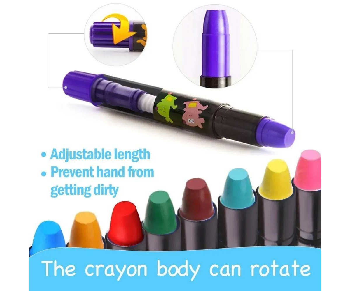 12 Twistable Silky Crayons Lavabili