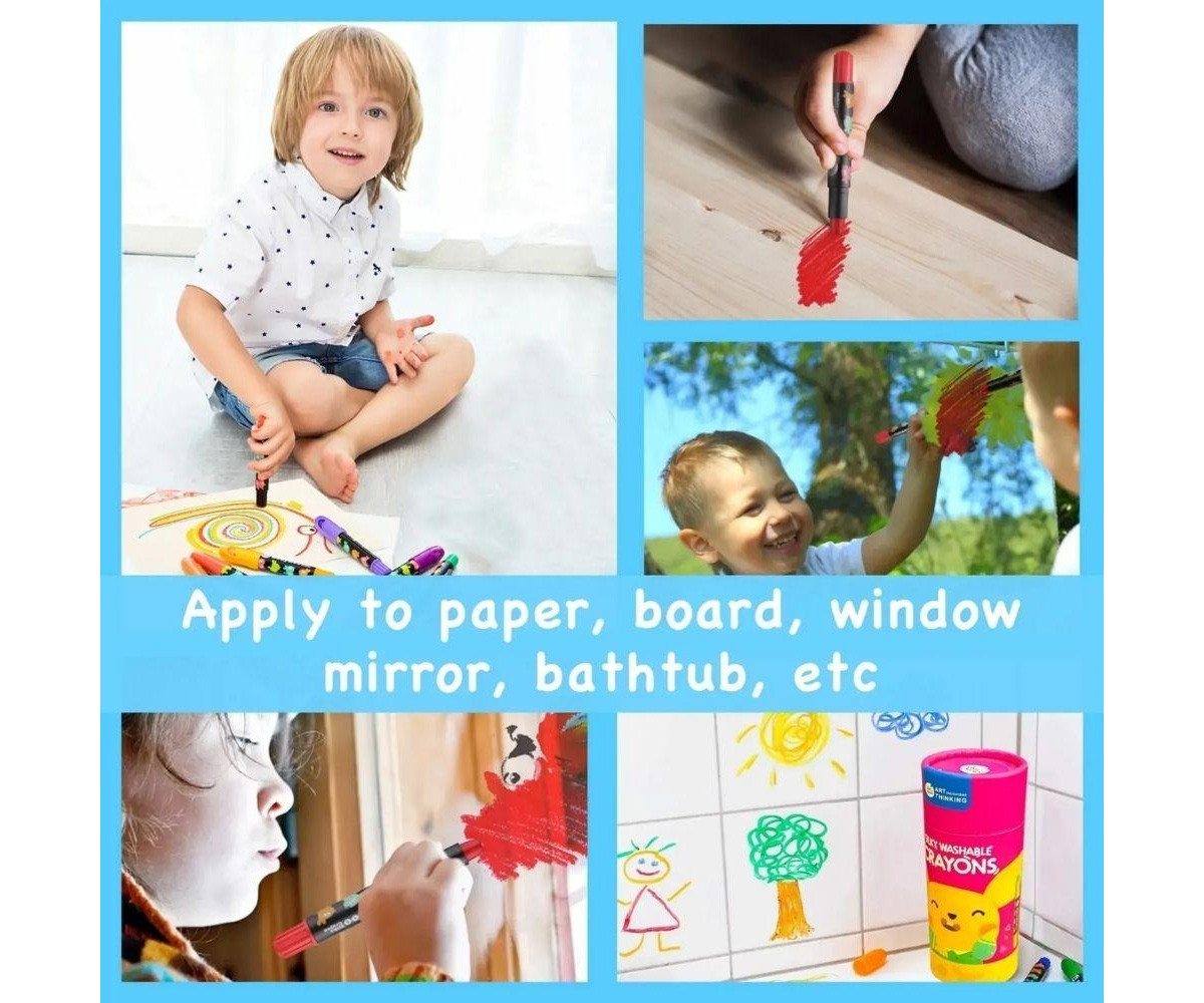 12 Twistable Silky Crayons Lavabili