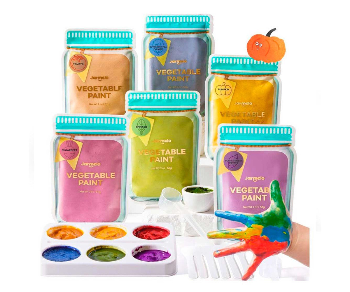 Peinture Végétale Naturelle en Poudre 6 Couleurs