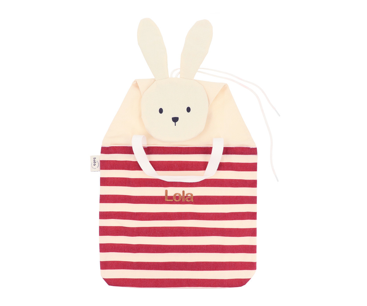 Rangement Mural + Sac Toto Bunny Personnalisable