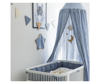 Guirnalda Infantil de Tela Doble Cara Forest Lake Blue