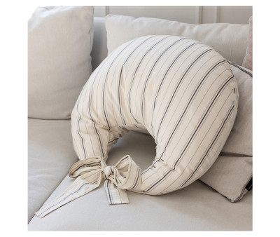 Cojín de Lactancia Kapok Cream Stripe