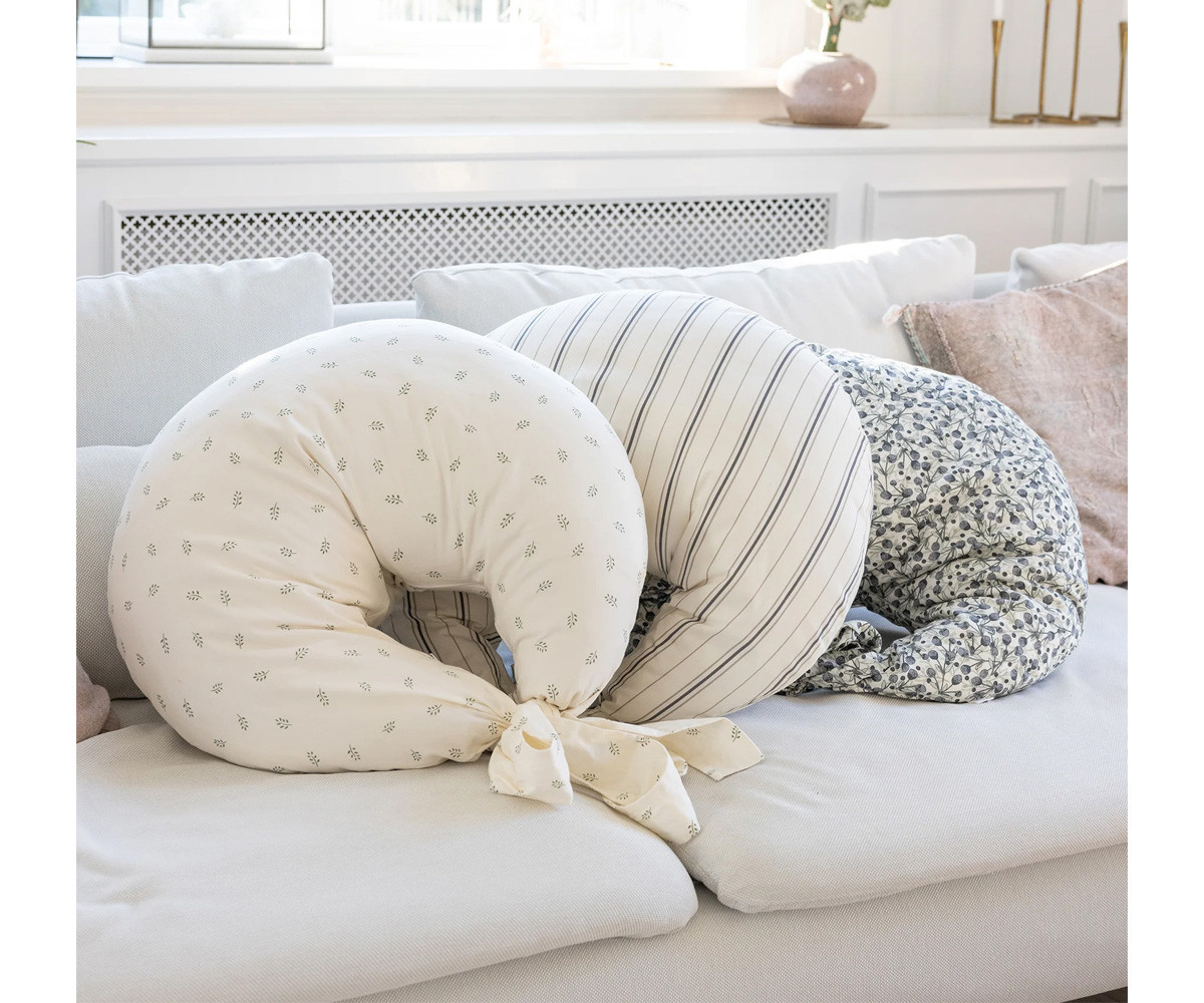 Cojín de Lactancia Kapok Cream Stripe