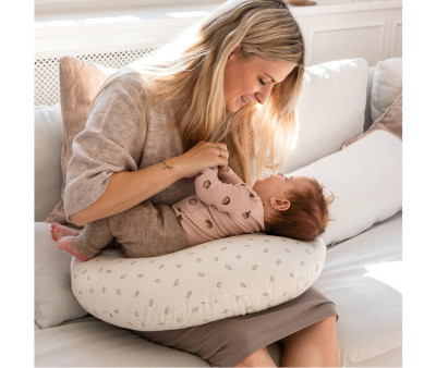 Cojín de Lactancia Kapok Cream Stripe