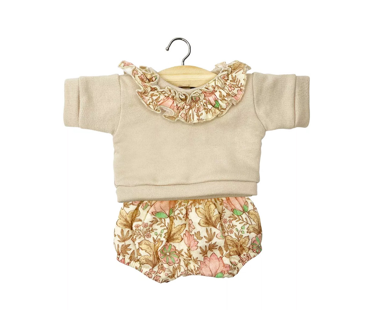 Completo Marion con Felpa e Culotte Ortie Bambole Minikane