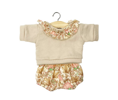 Completo Marion con Felpa e Culotte Ortie Bambole Minikane