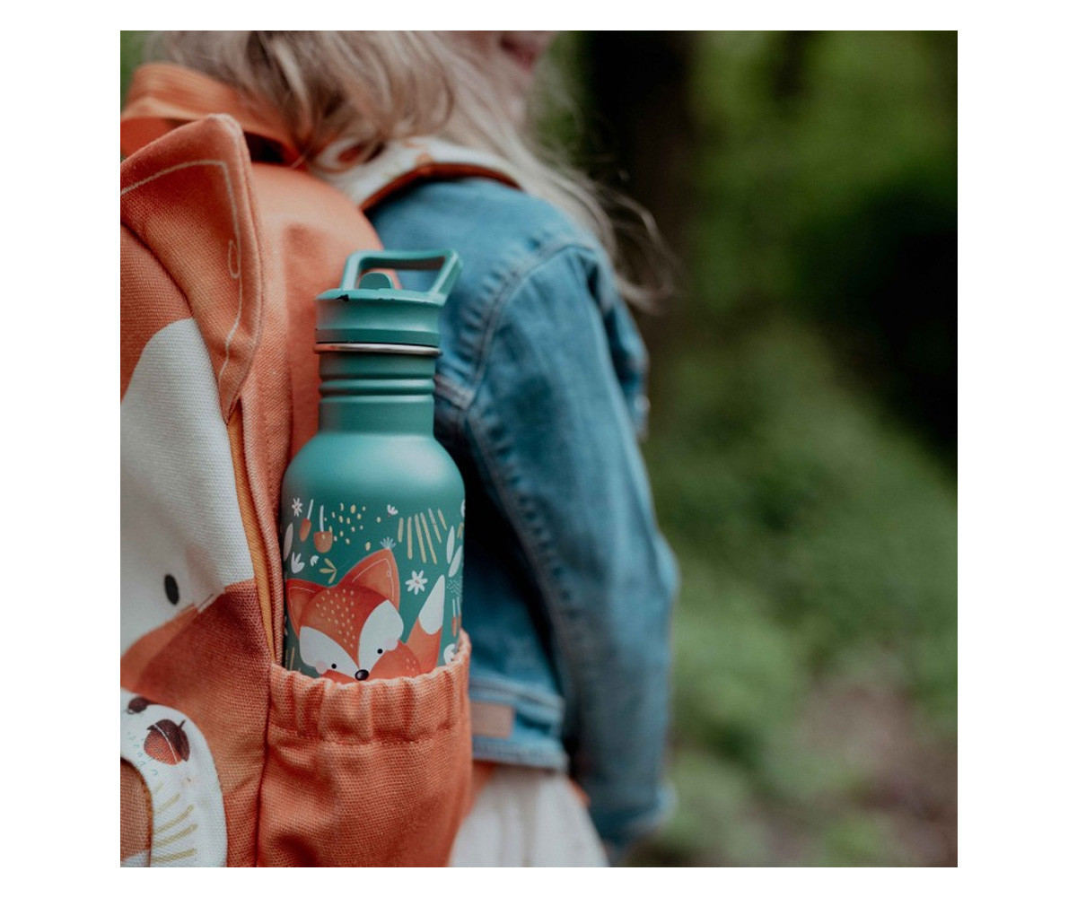 Botella Acero Zorro 500ml