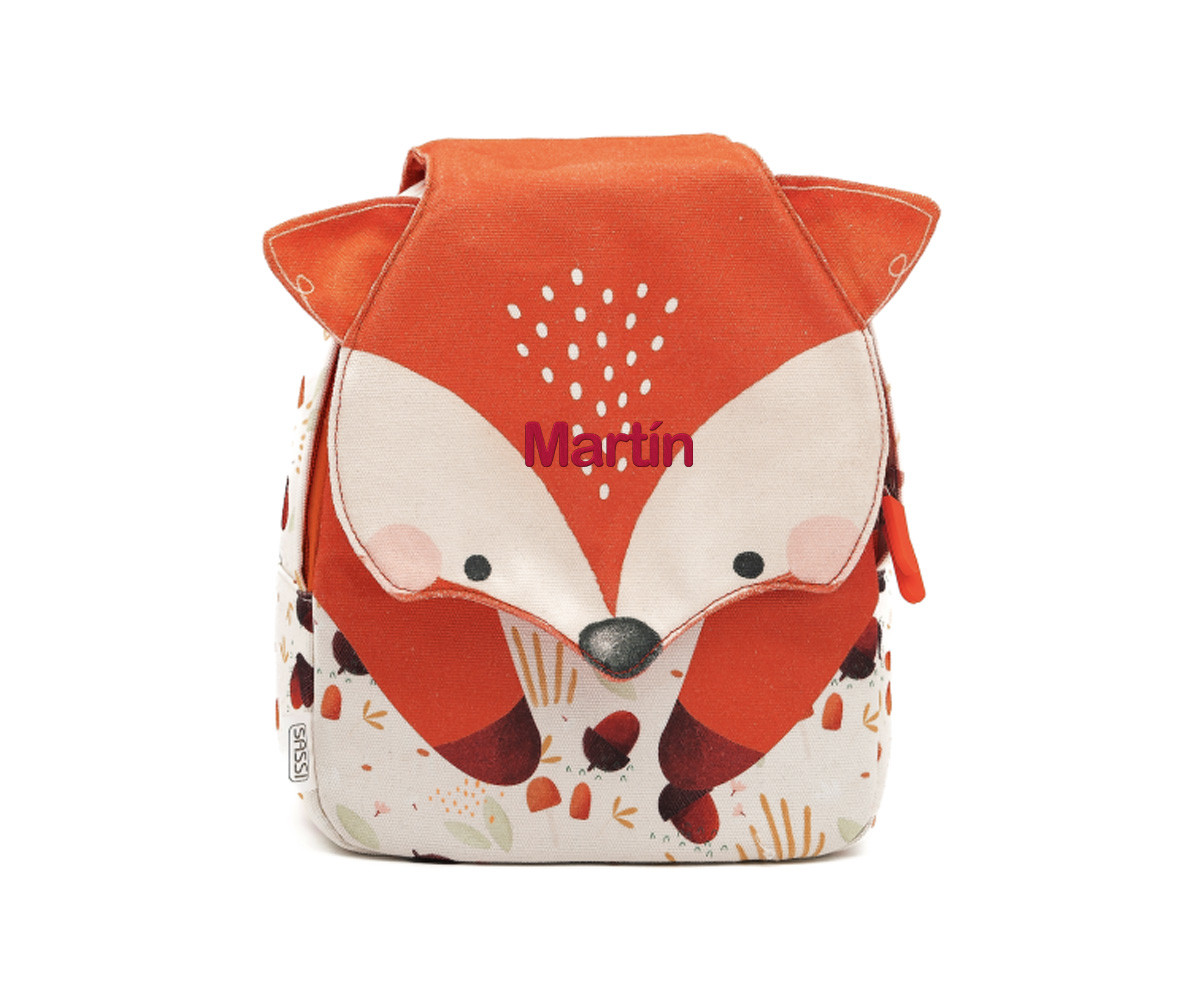 Zaino Mini Volpe Personalizzabile