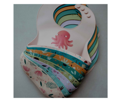 Babero de Silicona Zorro