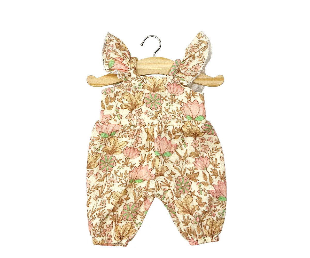 Peto Claudie Doble Gasa Indienne Rosée para Muñeco Gordis