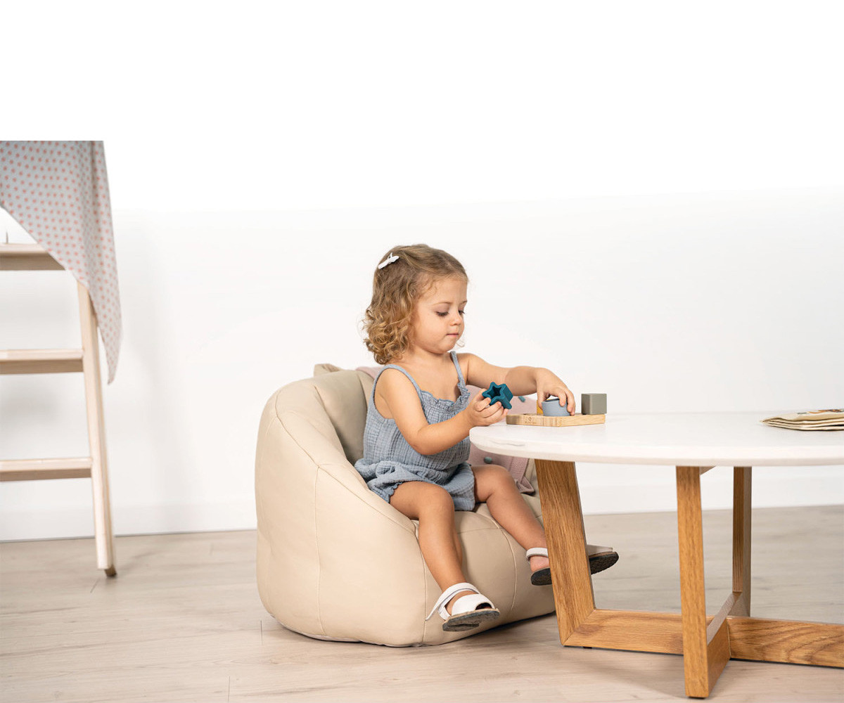 Puff per Bambini Nido Beige