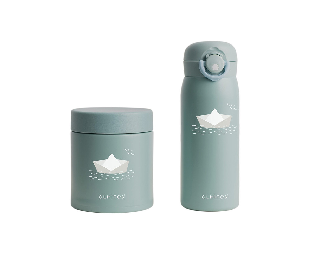 Set Thermos Liquidi e Solidi Paper Boat