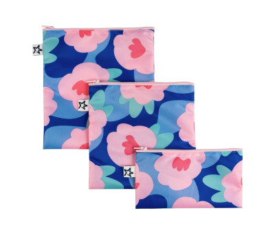 Pack 3 Bolsa Snack Flowers