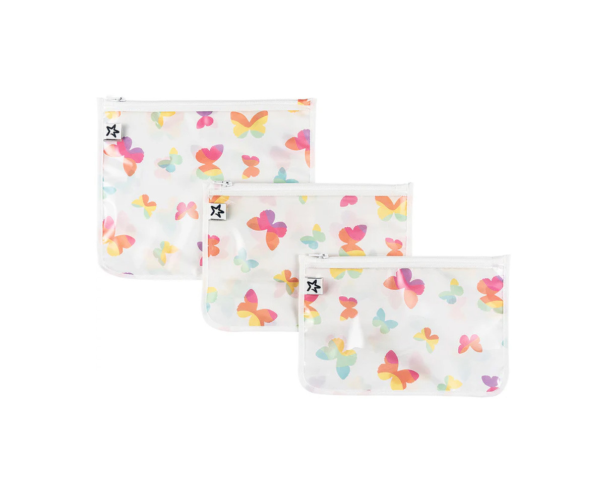 Pack 3 Bolsas Travel Butterflies