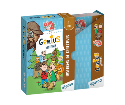 Jogo Gênio! Club A Mysteries (Instruções Espanhol)