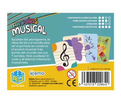 Gioco Educativo Arcoíris Musical