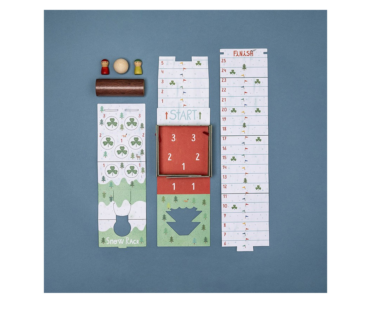 Gioco da Tavolo Tiny Game Snow Race