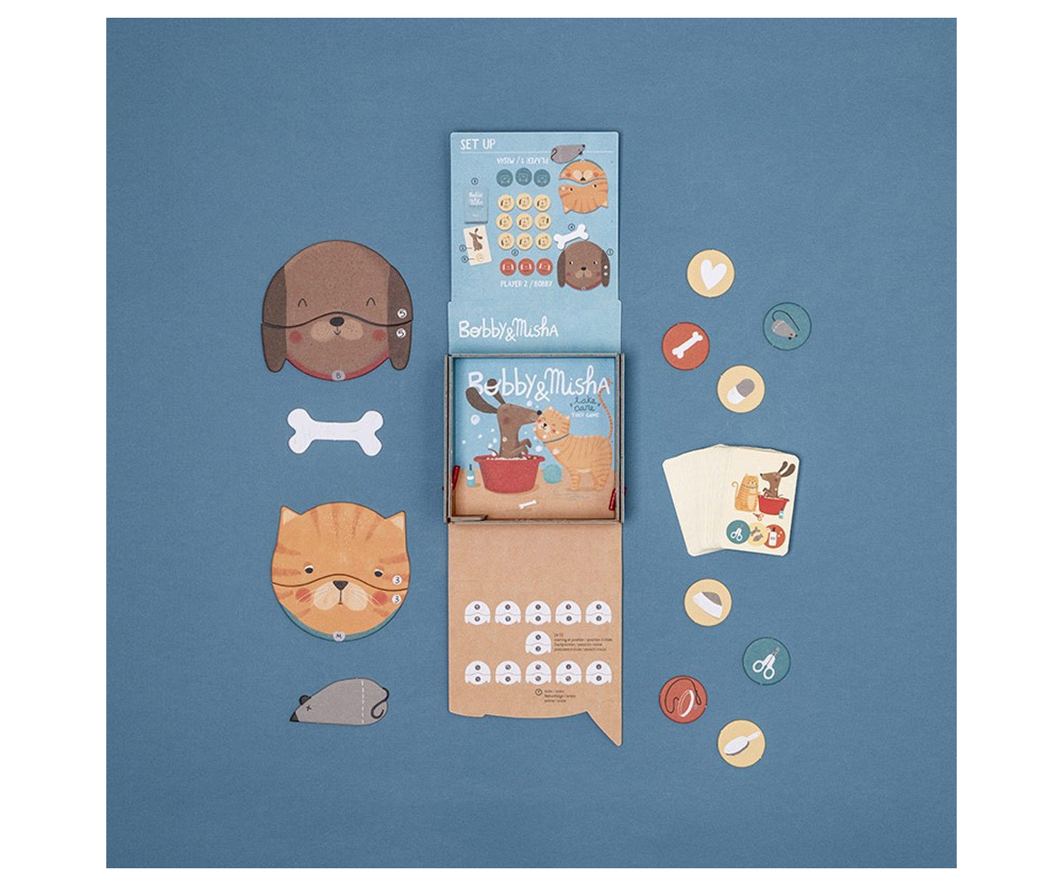 Juego de Memoria Tiny Game Bobby & Misha