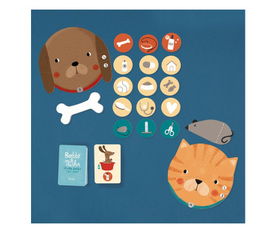 Juego de Memoria Tiny Game Bobby & Misha