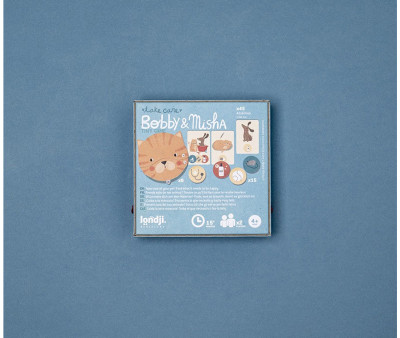 Juego de Memoria Tiny Game Bobby & Misha