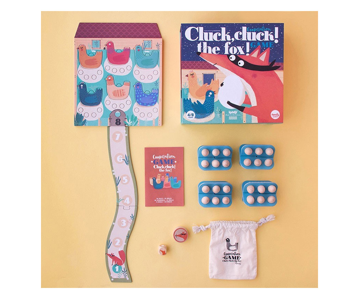 Juego de Mesa Family Game- cluck,cluck, the fox