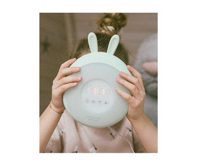 Despertador Lámpara Conejo Verde