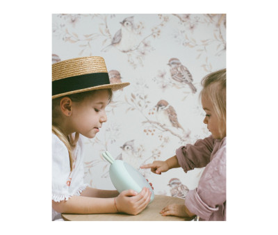 Despertador Lámpara Conejo Verde