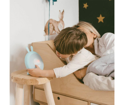 Despertador Lámpara Conejo Verde