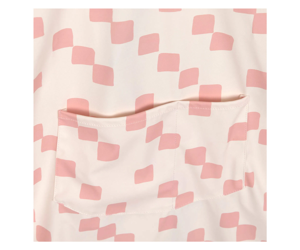 Bata de Pintura Escolar Happy Fruits Peach