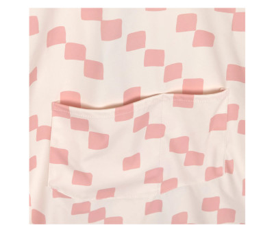 Bata de Pintura Escolar Happy Fruits Peach