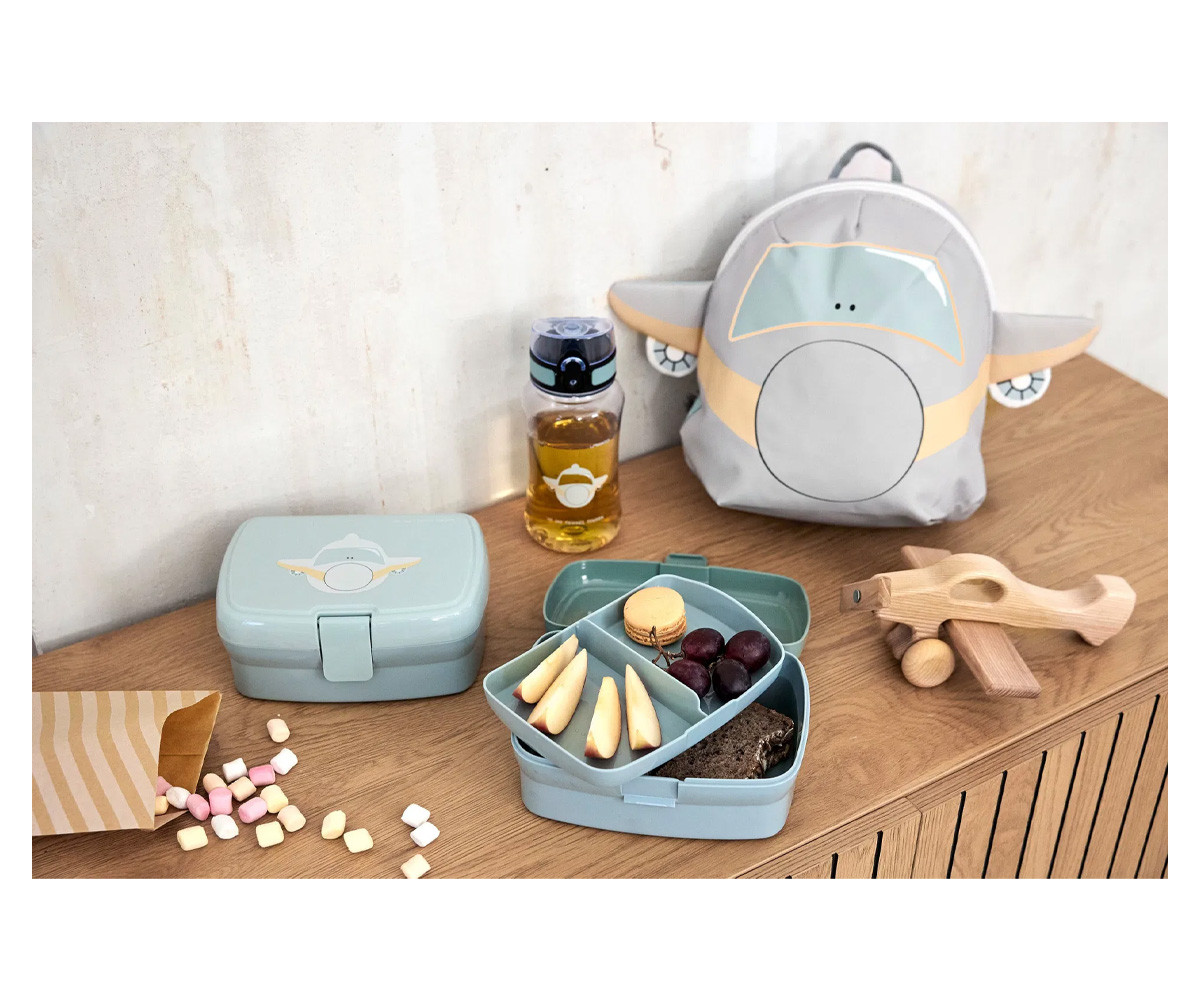 Caja Almuerzo Tiny Drivers Airplane