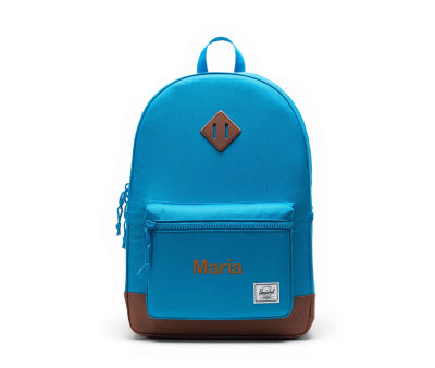 Zaino Herschel Heritage Youth New Hawaiian Surf Saddle Brown Personalizzabile