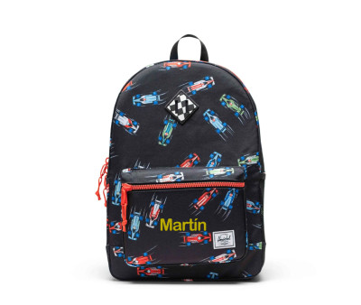 Zaino Herschel Heritage Youth New Race Cars Personalizzabile