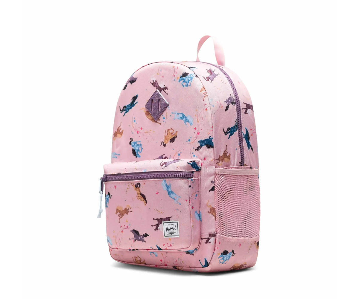 Personalized Herschel Heritage Youth Backpack Wild Horses