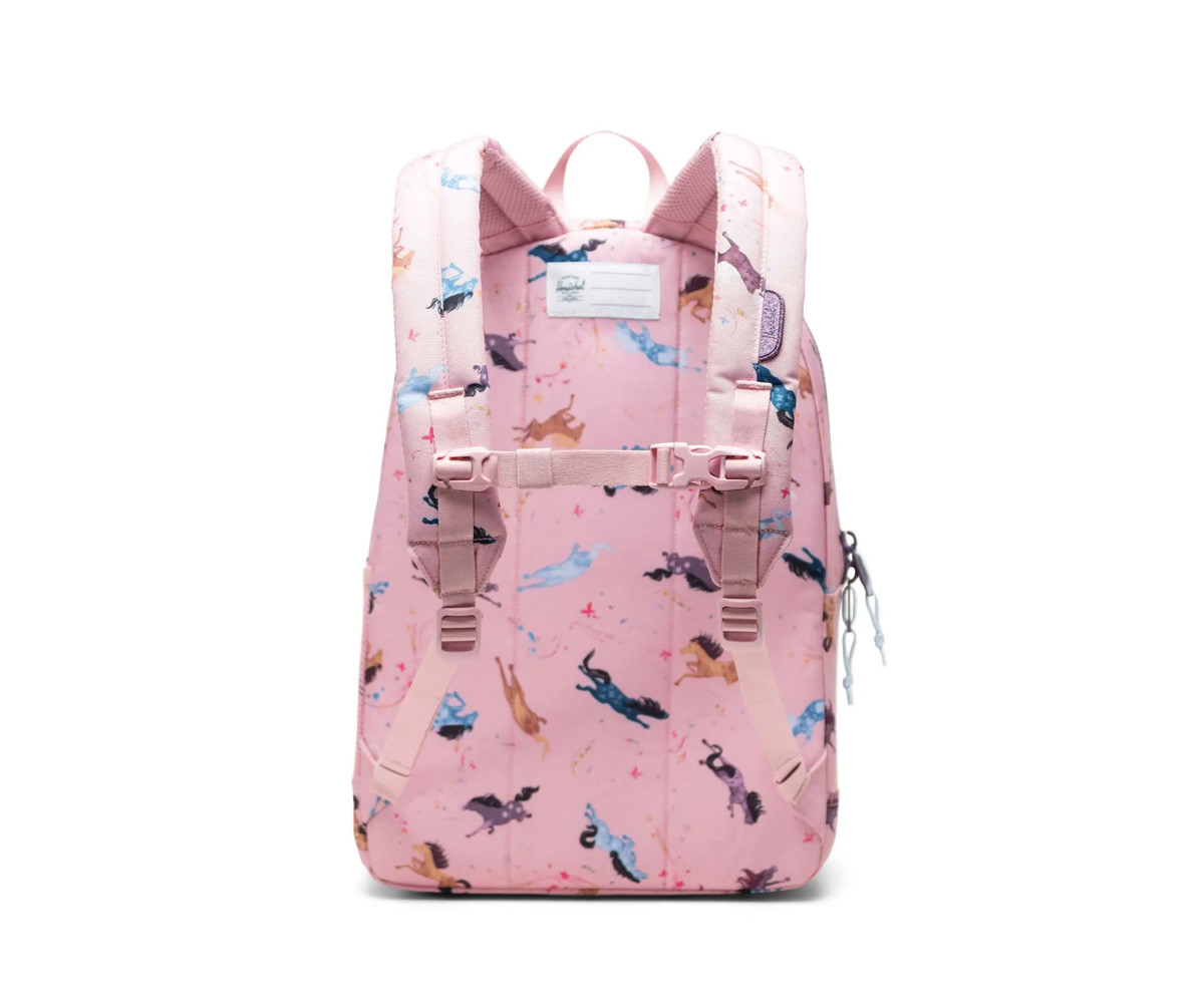 Personalized Herschel Heritage Youth Backpack Wild Horses