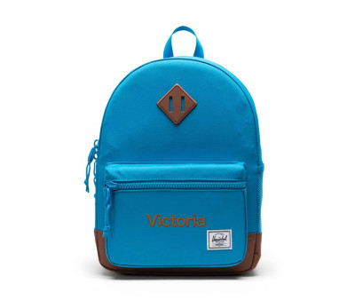 Zaino Herschel Heritage Kids Hawaiian SurfSaddle Brown Personalizzabile