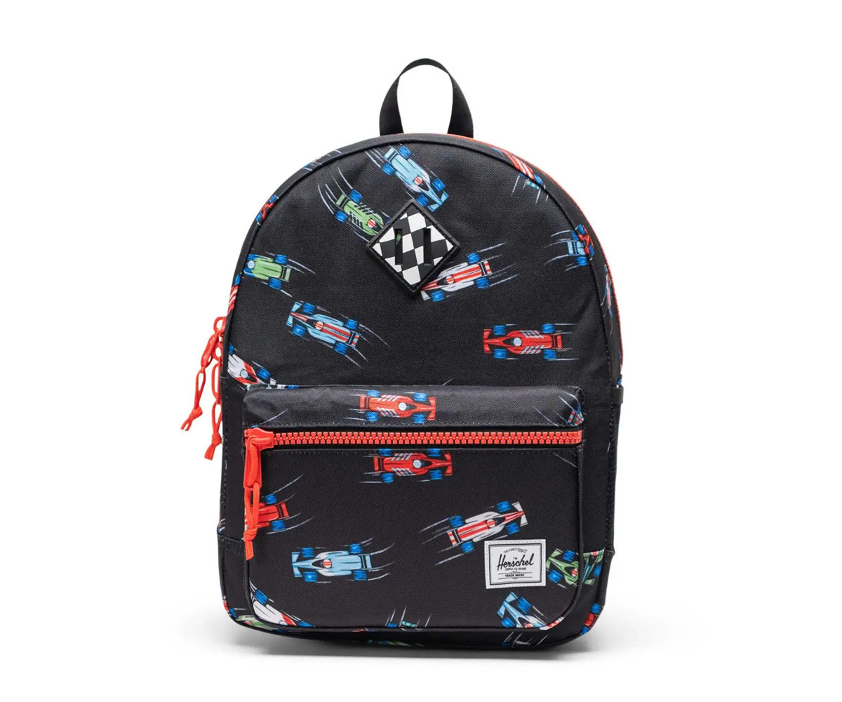 Zaino Herschel Heritage Kids Race Cars Personalizzabile
