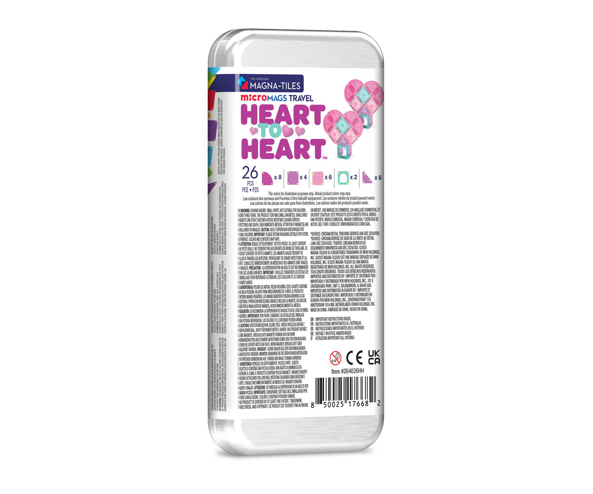 Set da Viaggio MicroMAGS Heart to Heart Travel