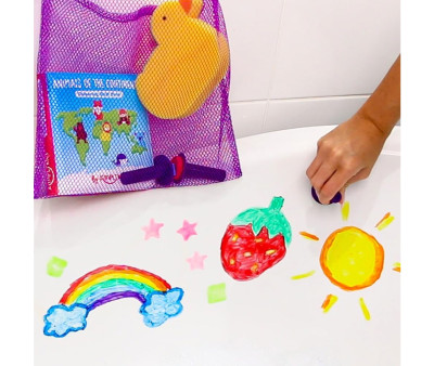 Activity Set Baff Paints per Colorare nella Vasca