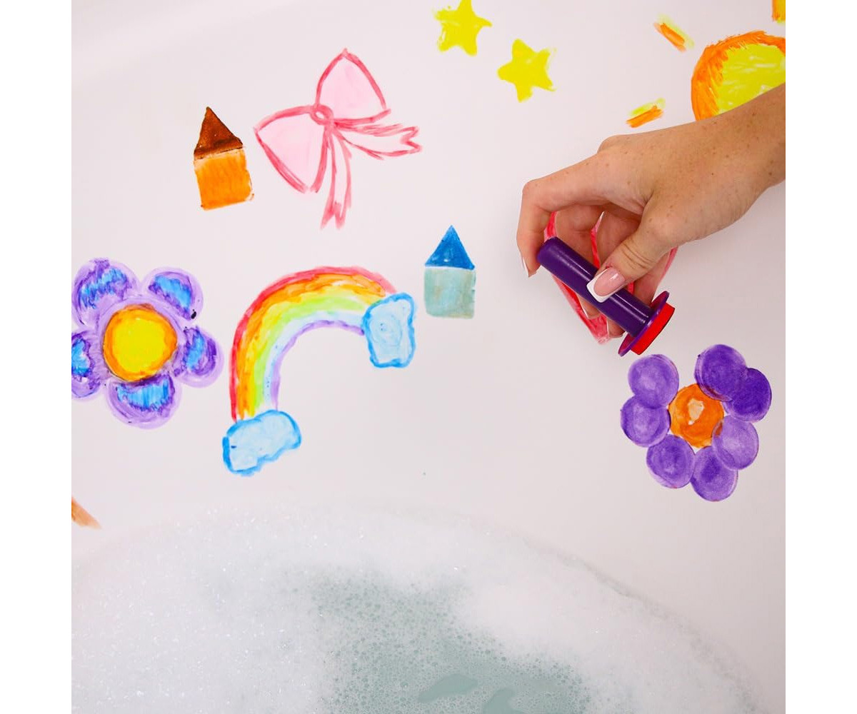Activity Set Baff Paints per Colorare nella Vasca