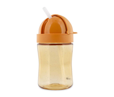 Vaso con pajita Mr. Fox