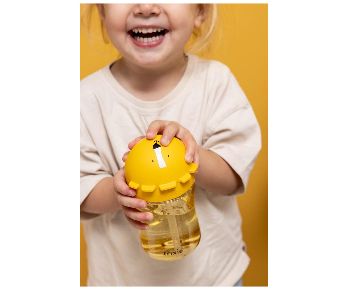 Vaso con pajita Mr. Lion