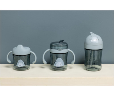 Taza Antiderrame 360º con Asas Mr. Shark