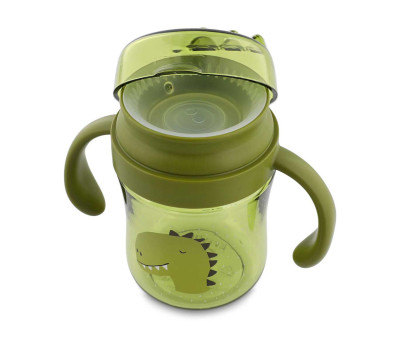 Taza Antiderrame 360º con Asas Mr. Dino