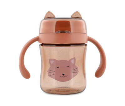Taza Antiderrame 360º con Asas Mrs. Cat