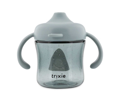 Taza con Boquilla y Asas Tritán Mr. Shark