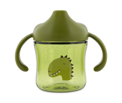 Taza con Boquilla y Asas Tritán Mr. Dino