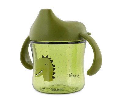 Taza con Boquilla y Asas Tritán Mr. Dino